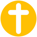 Church icon yellow 300x300